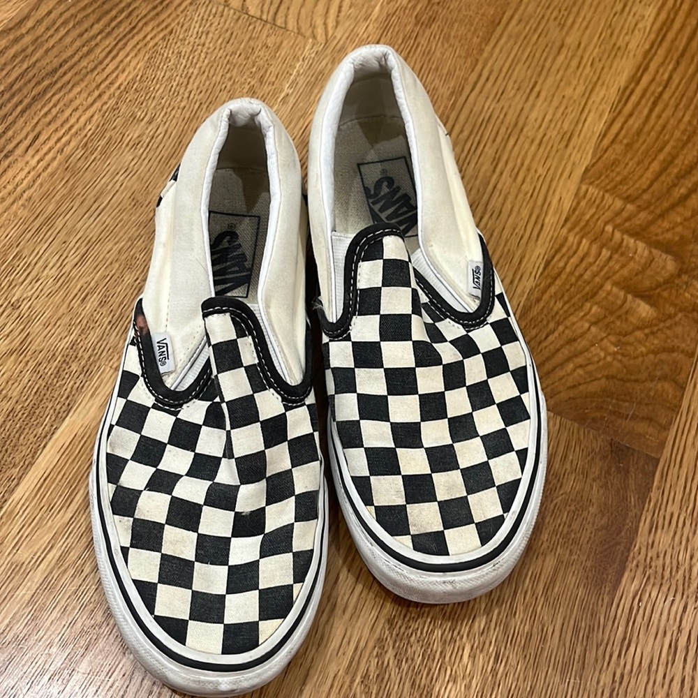 Checkered Vans